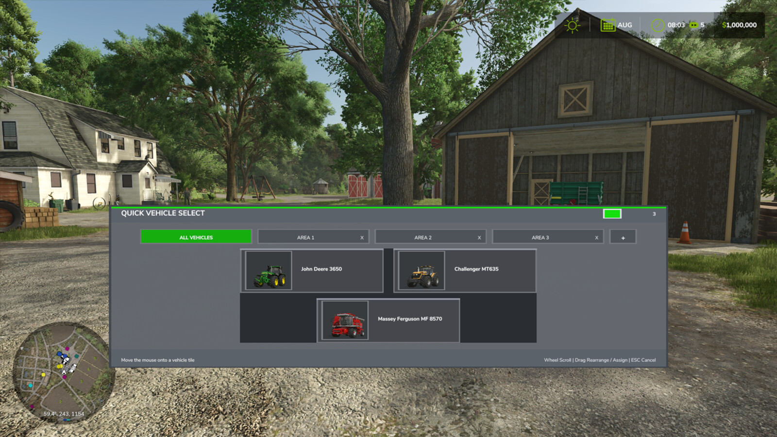 Quick Vehicle Select