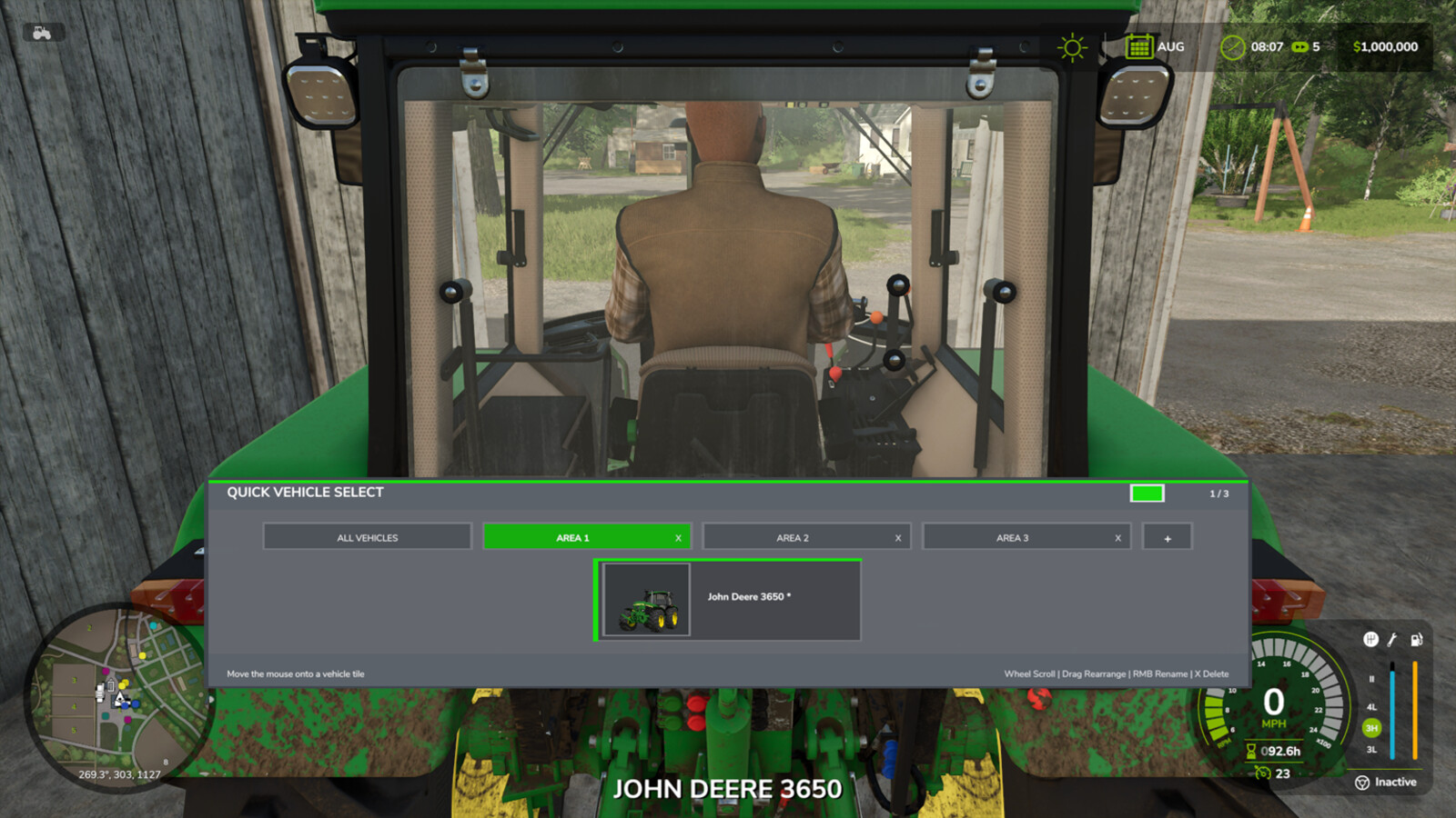 Quick Vehicle Select