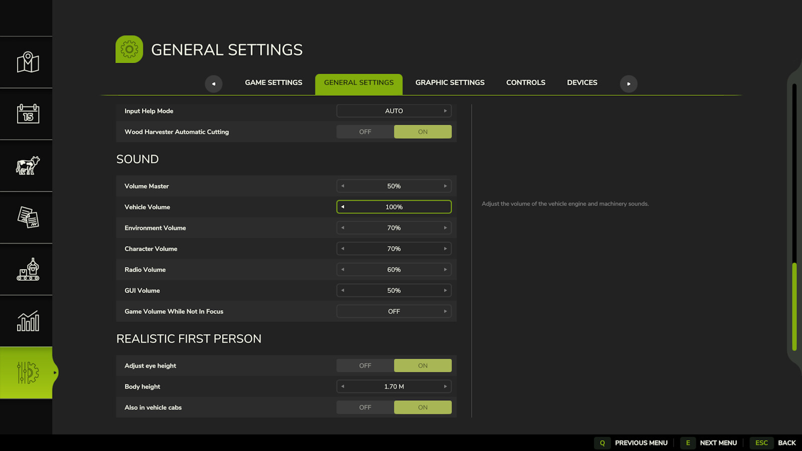 Realistic First Person
