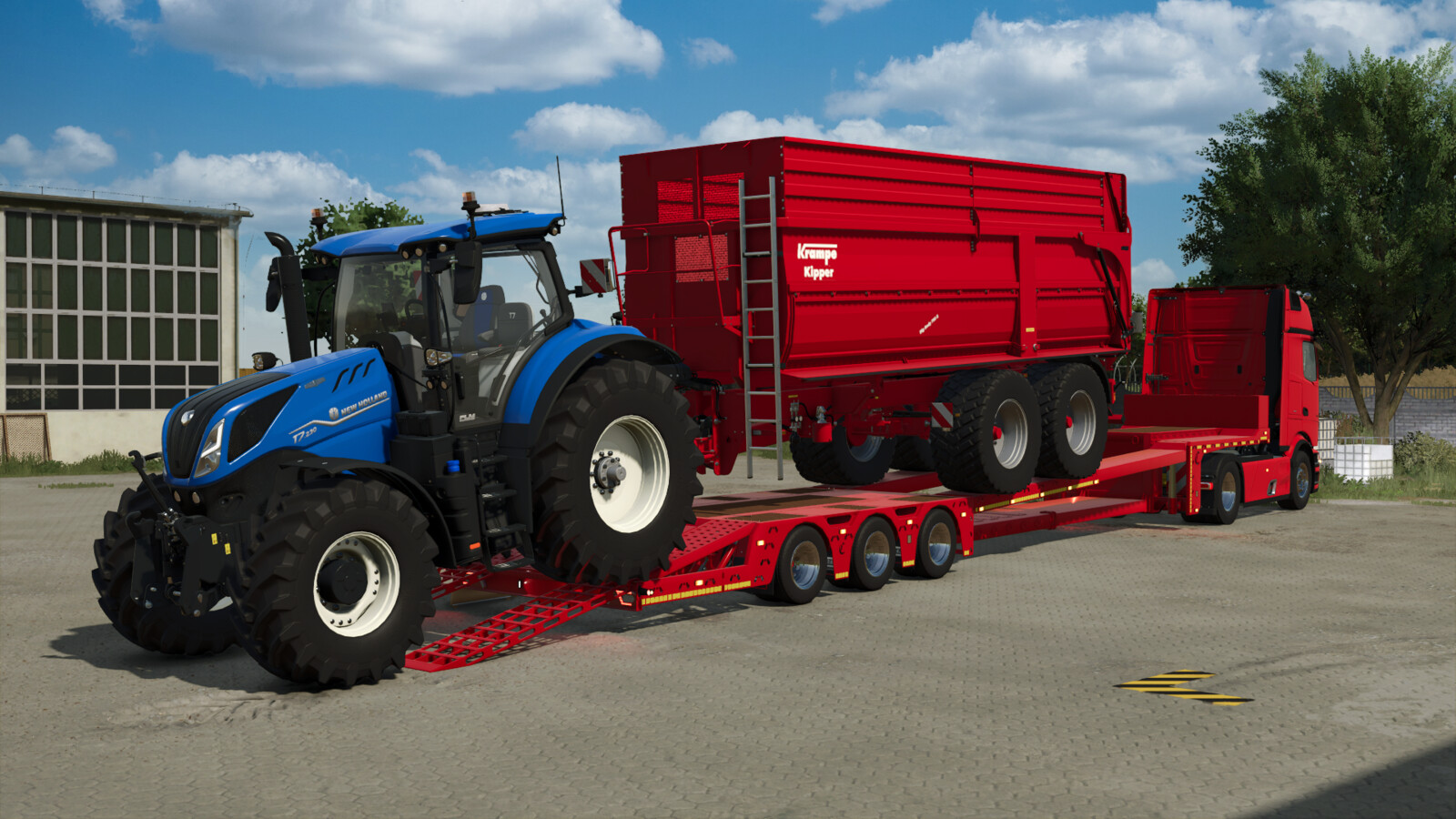 Camara Semitrailer Lowloader