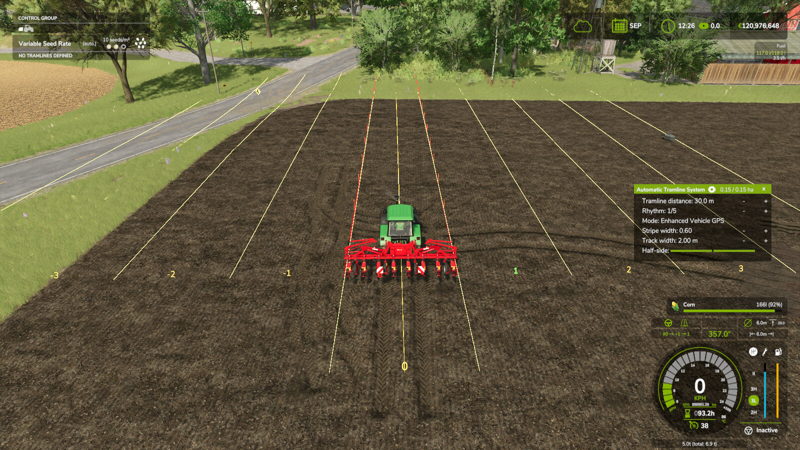 Automatic Tramline System