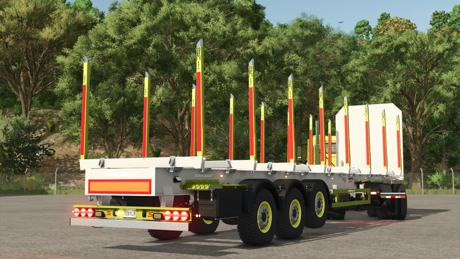 Schwarzmueller Timber Semitrailer WOP