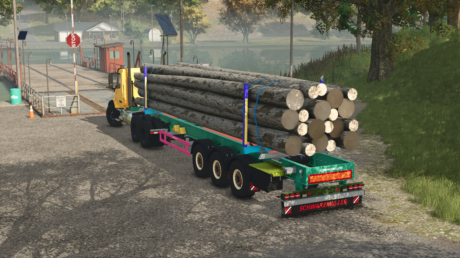 Schwarzmueller Timber Semitrailer WOP