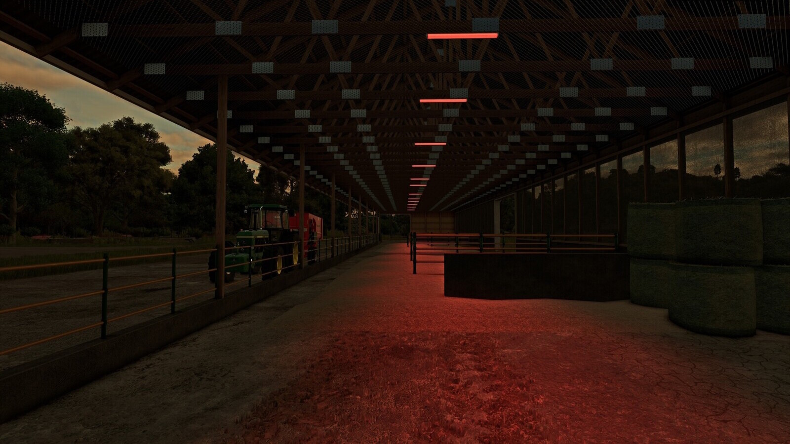 Monoslope Cow Barn
