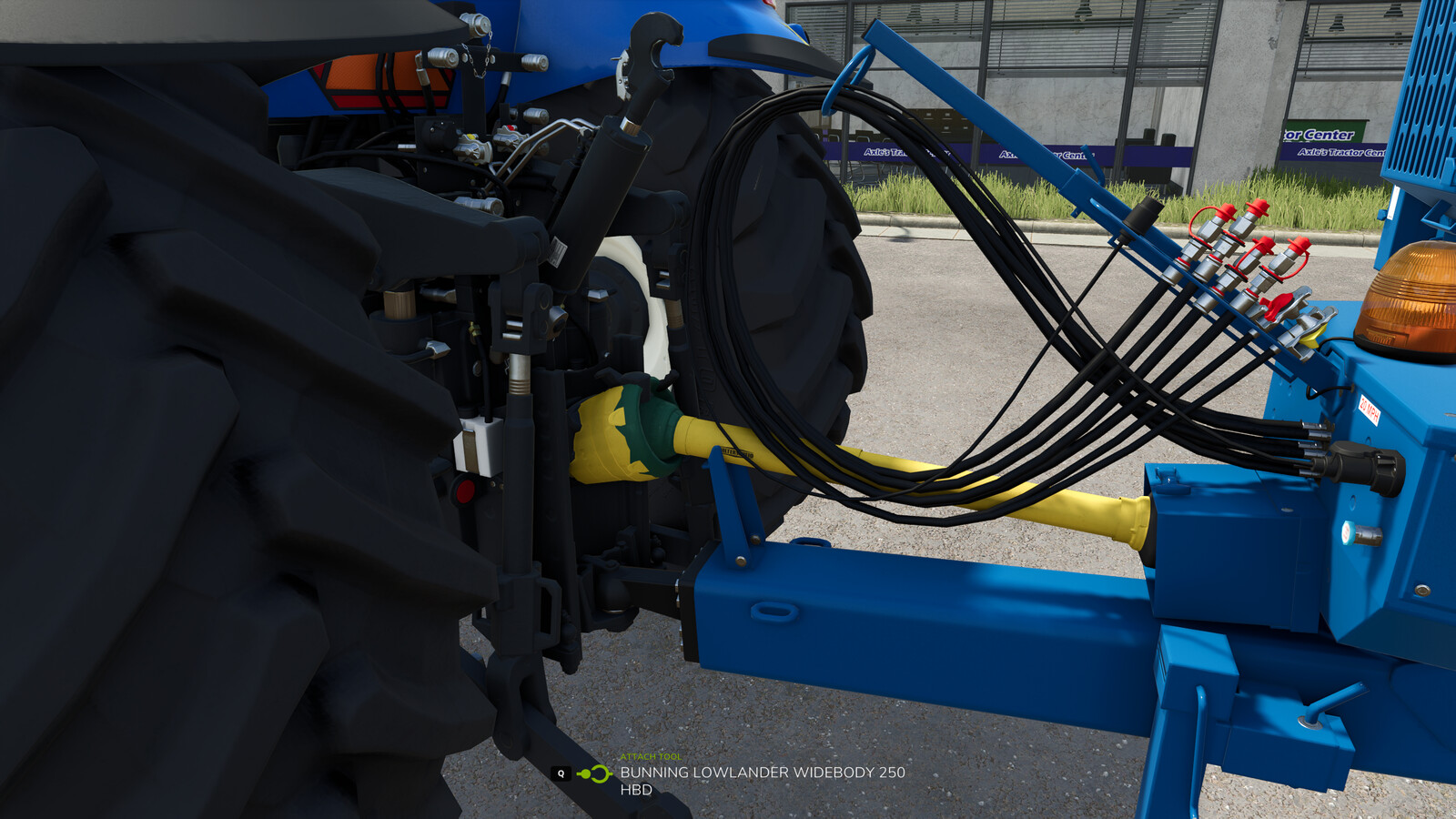 Attach Implements Manually