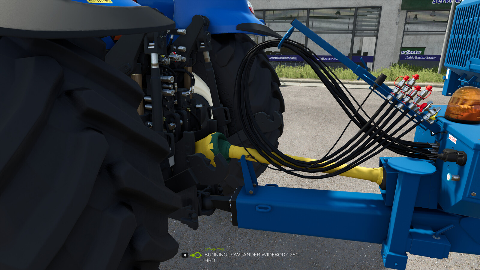 Attach Implements Manually