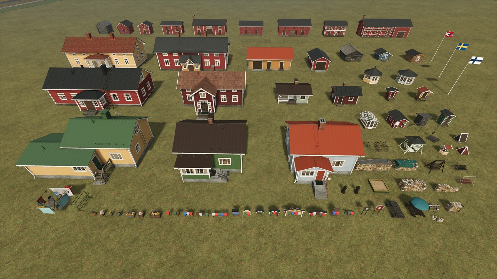 Traditional Finnish Farmhouses