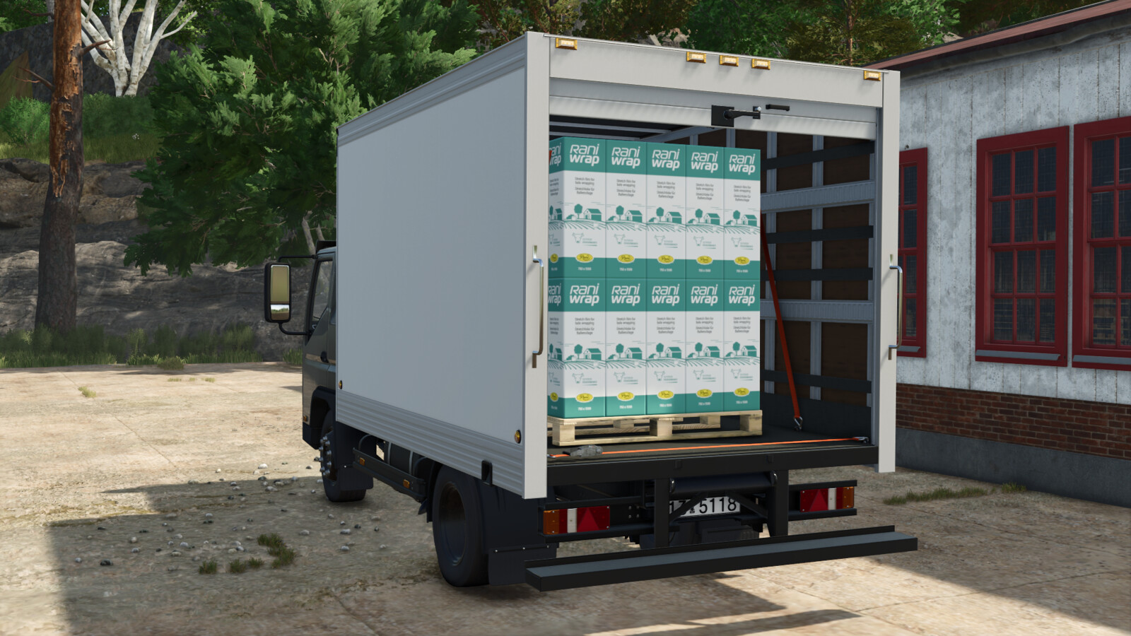 Lizard Dragon Box Truck