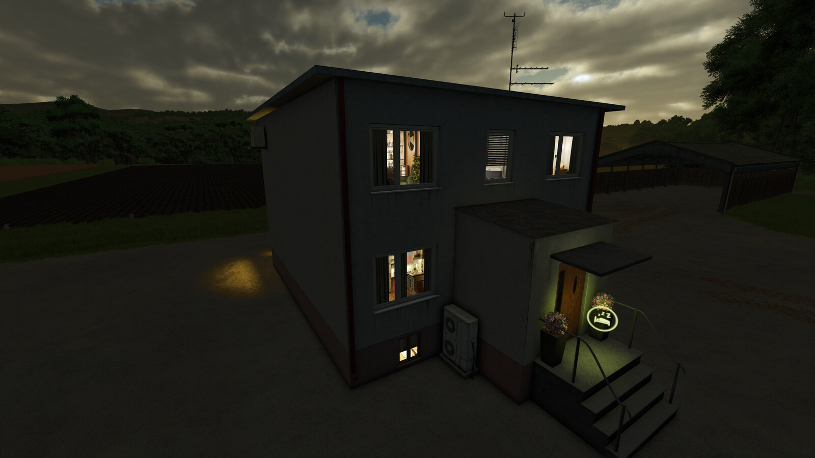 Two Story House