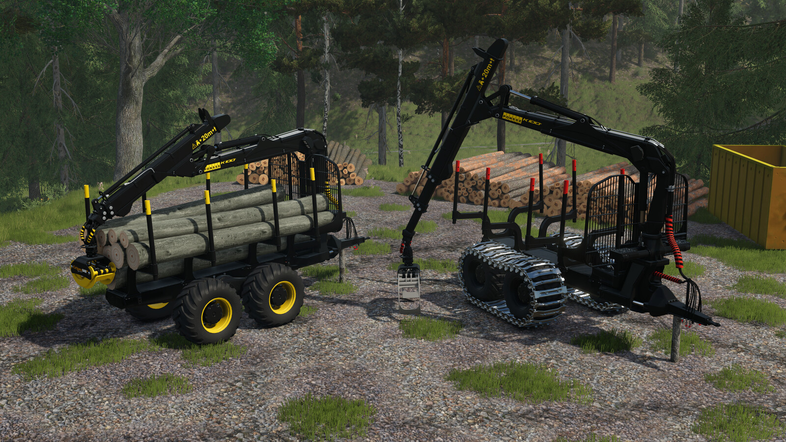 Ponsse Forwarder Trailer