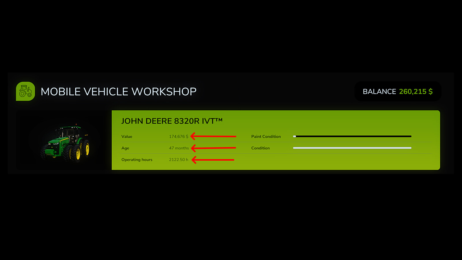 Iron Depreciation