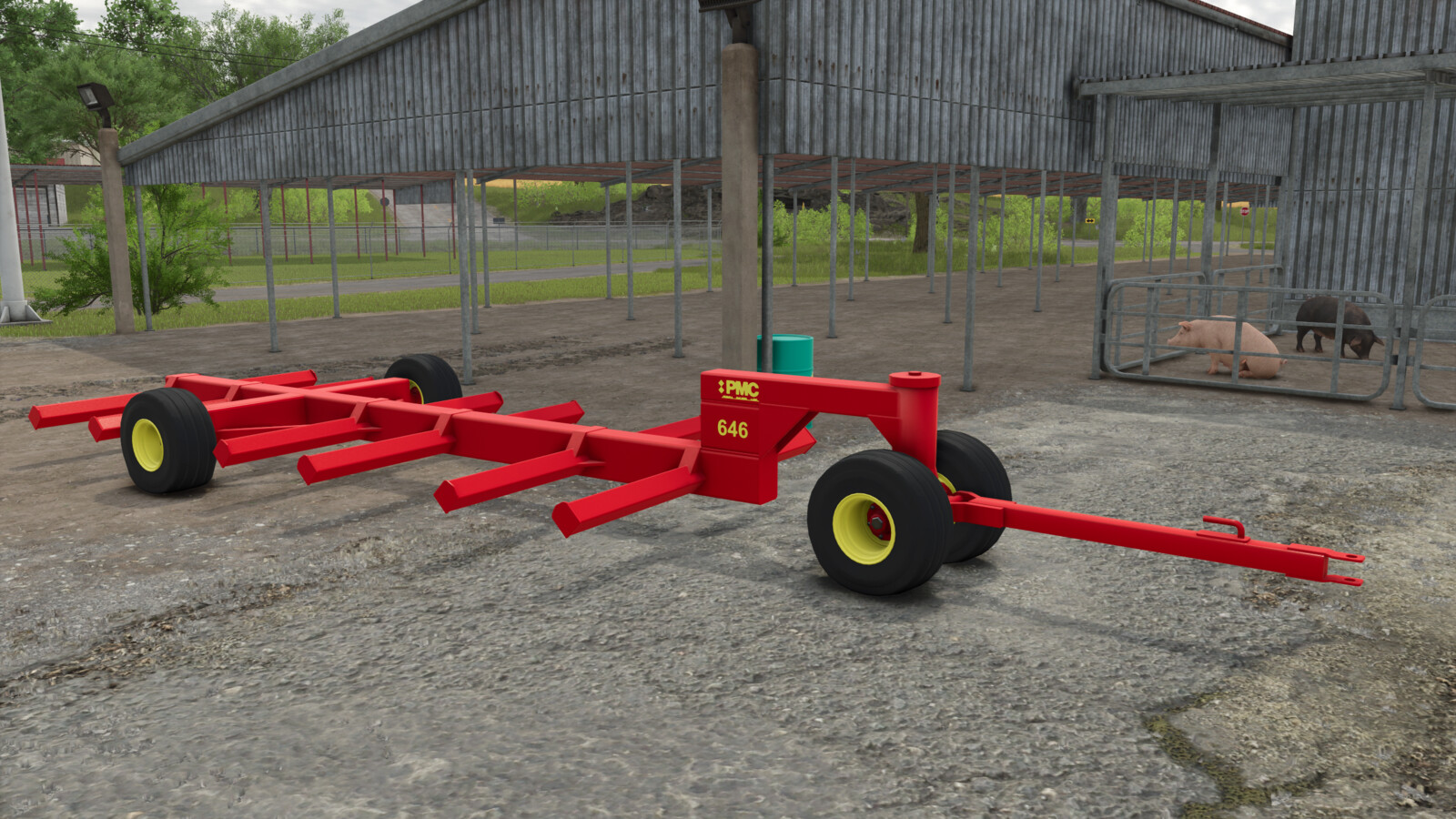 PMC 646 Bale Trailer
