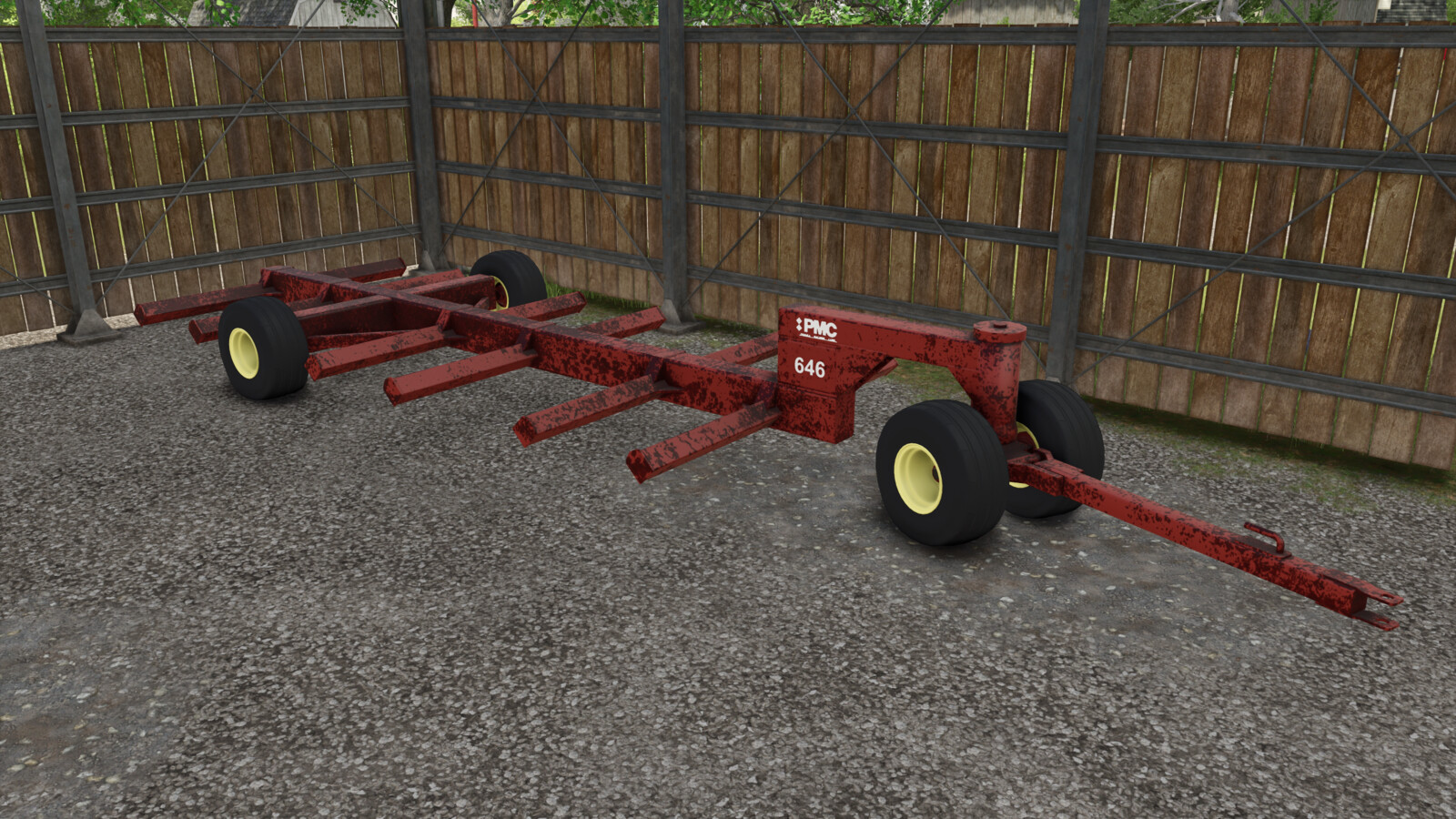 PMC 646 Bale Trailer
