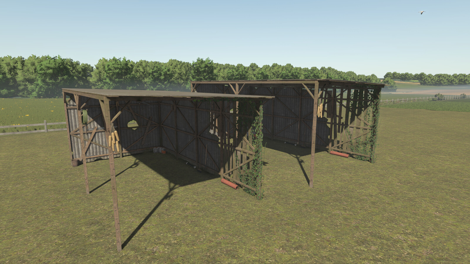 Big Barns With Sheds