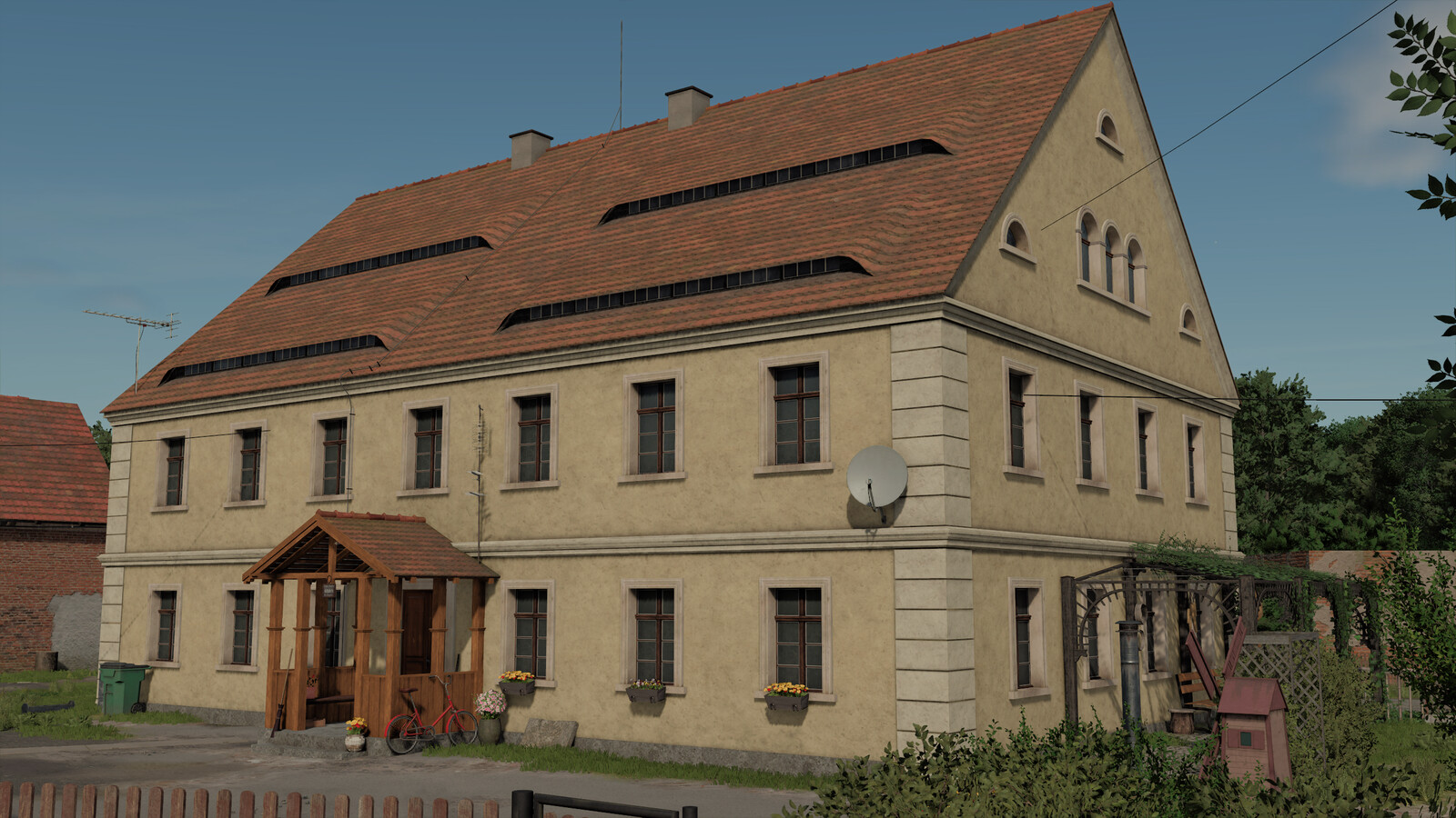 Gabled Farmhouse