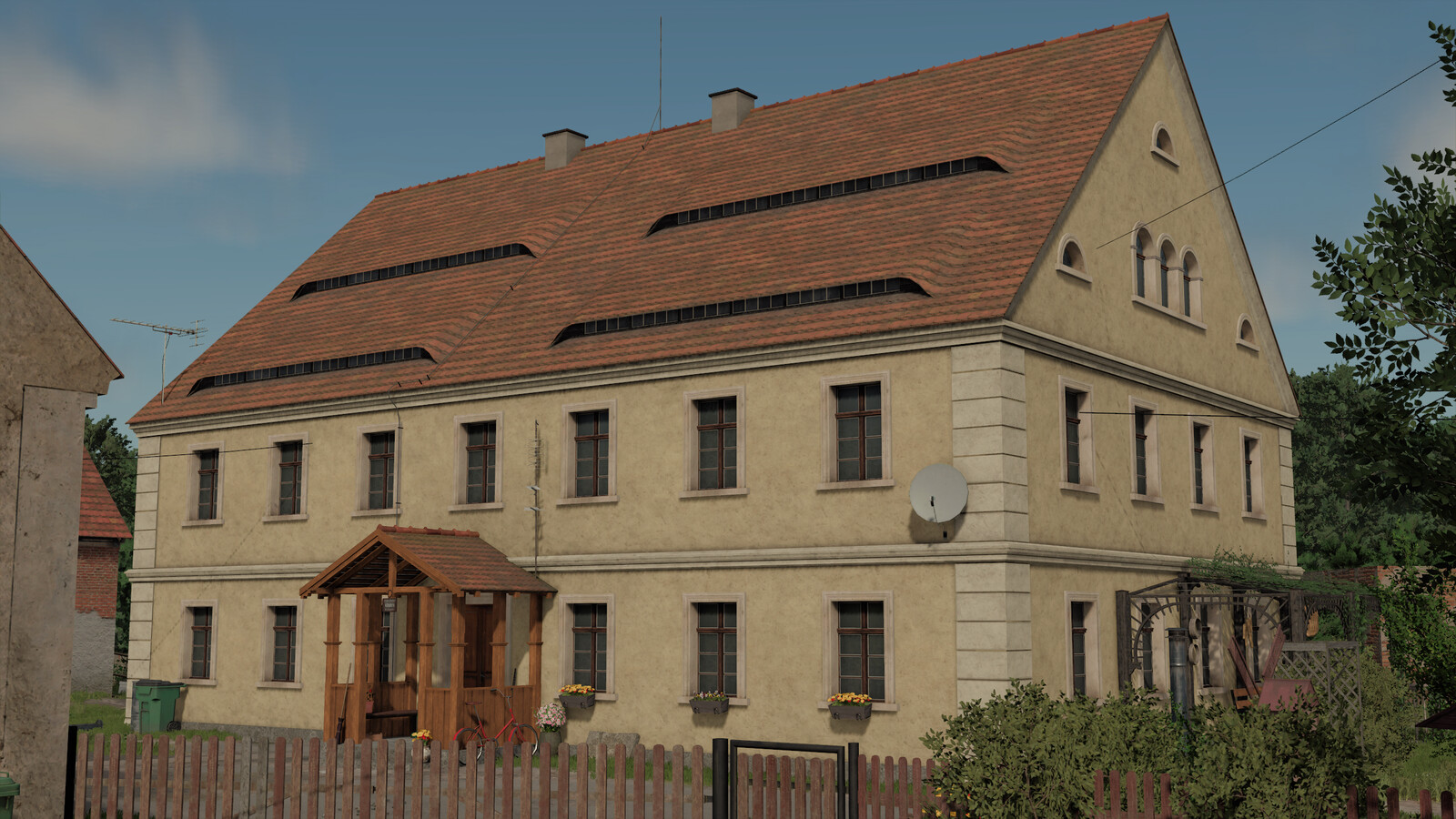 Gabled Farmhouse