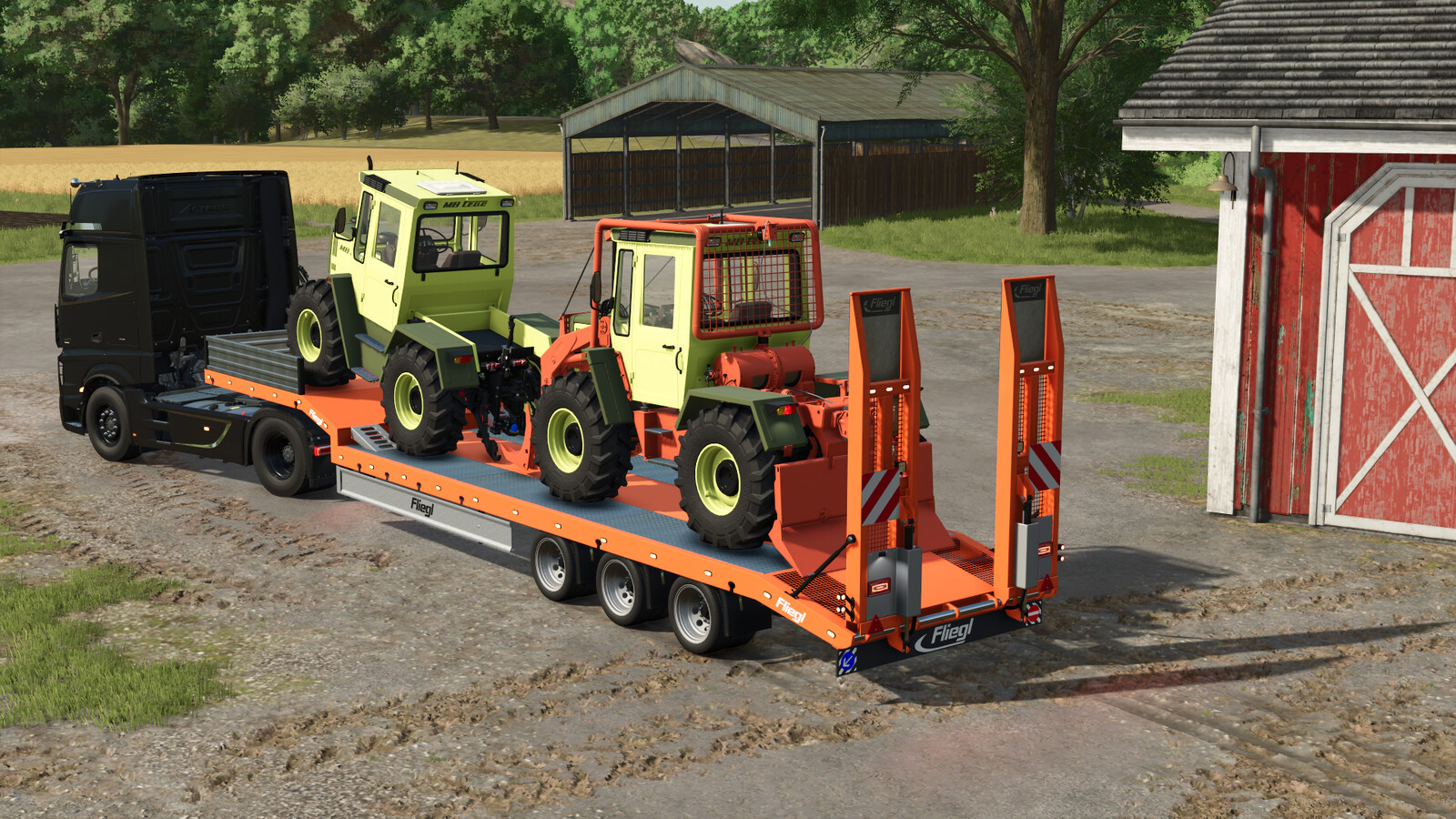 Fliegl SDS Lowloader Pack