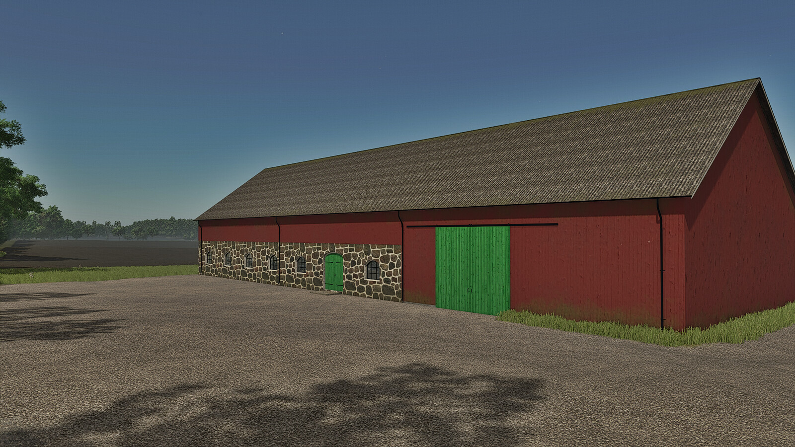 Old Cow Barn With Storage