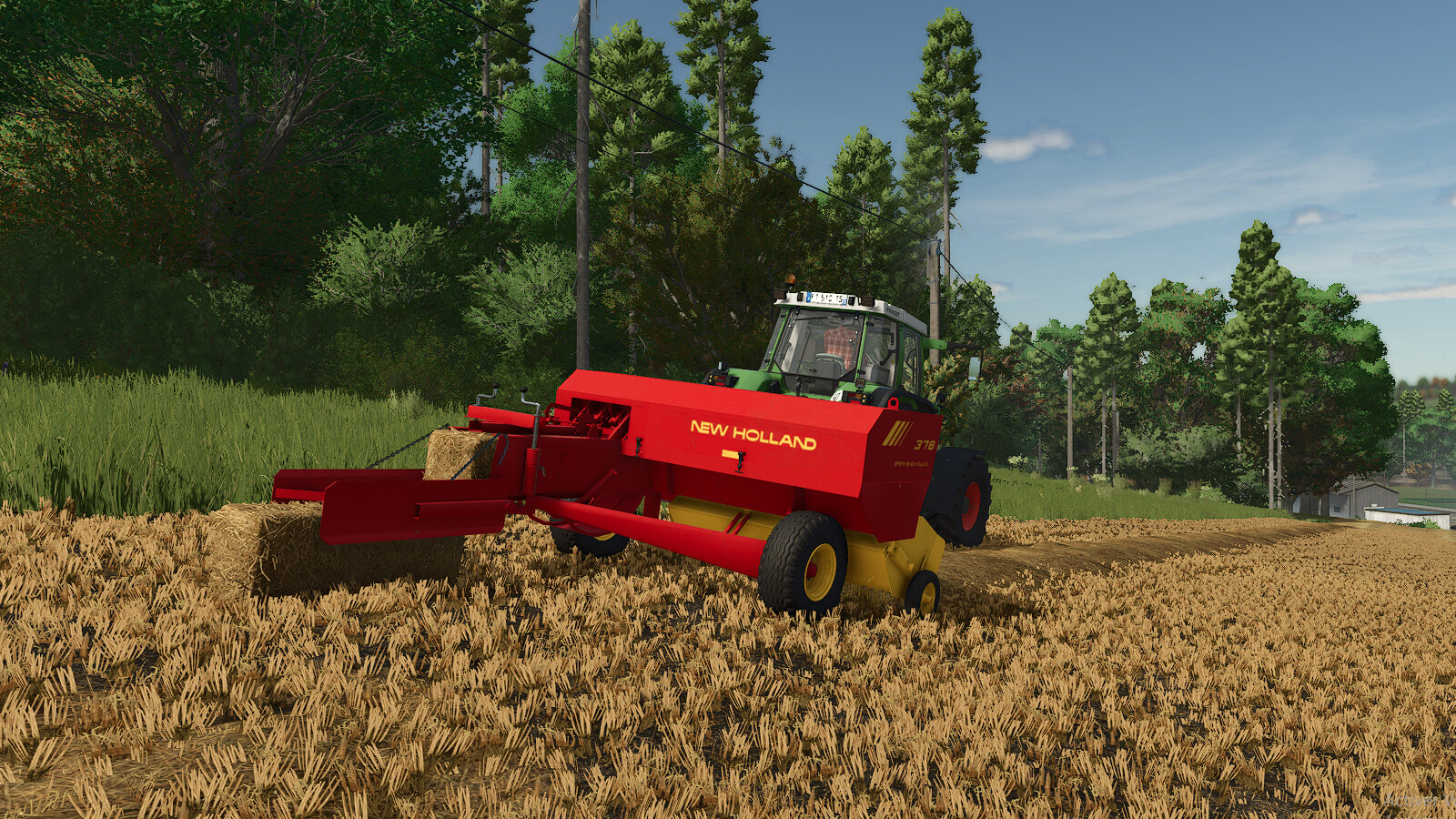 New Holland Hayliner 378