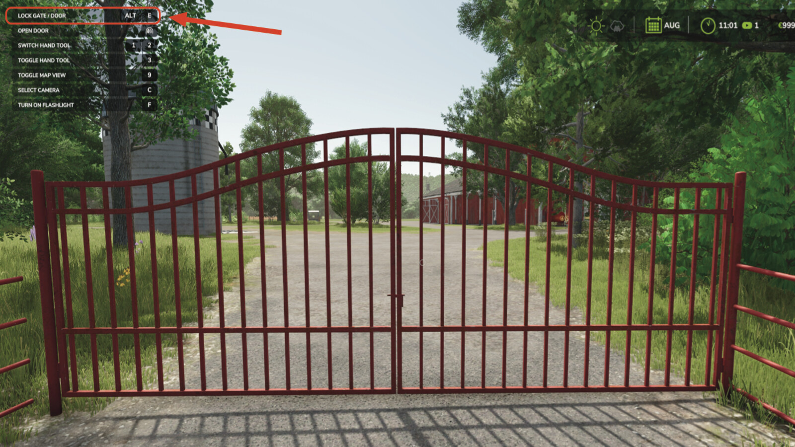 Farm Gate Keys