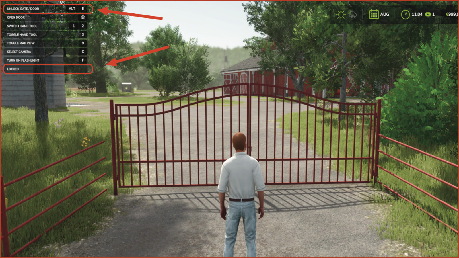 Farm Gate Keys
