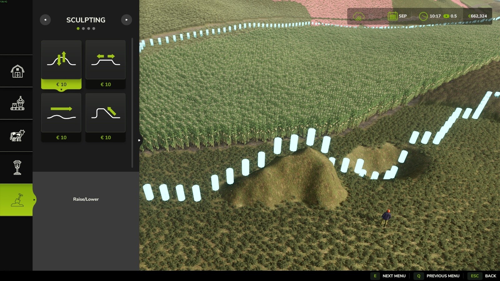 Farmland Border Display