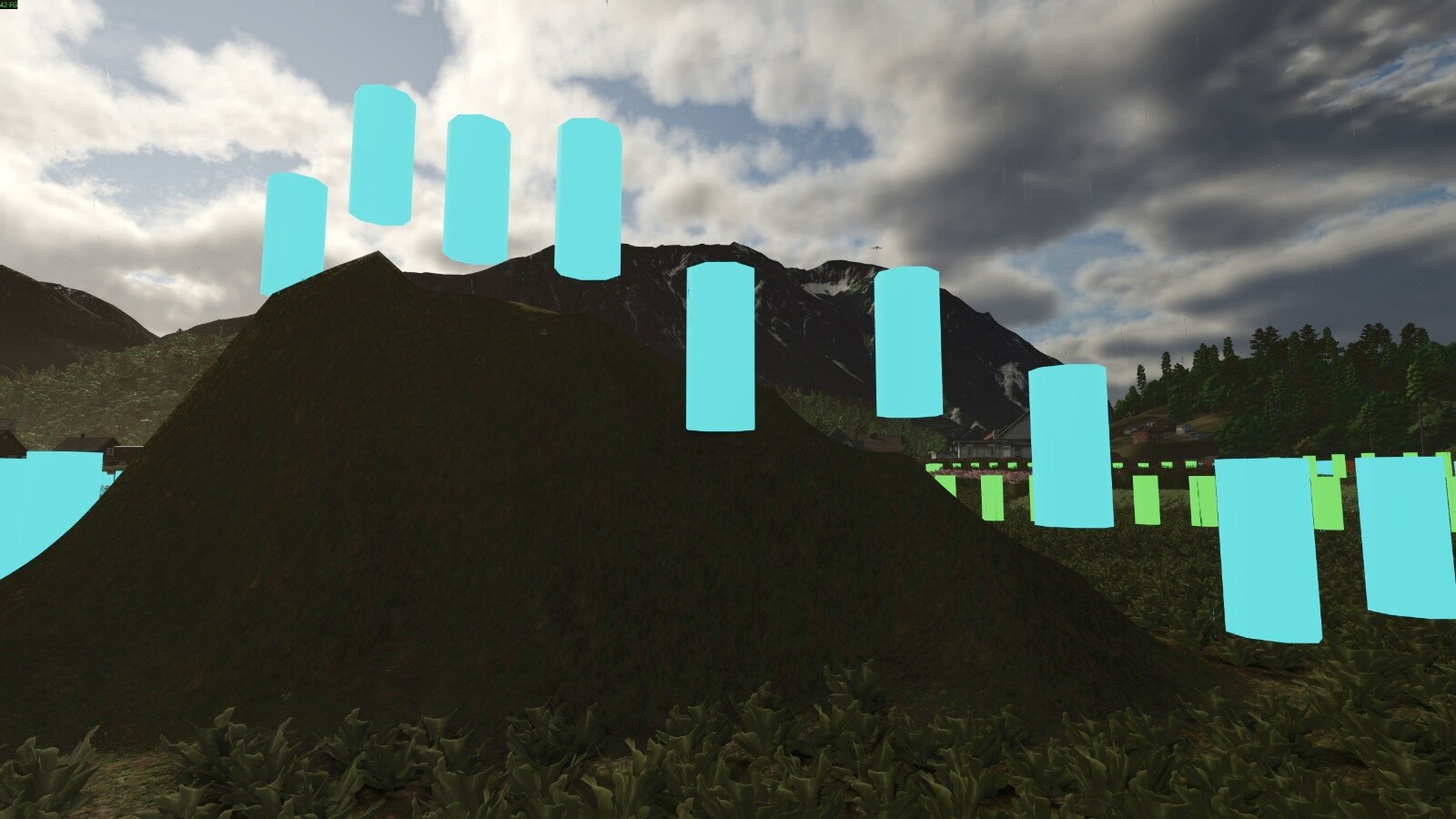 Farmland Border Display