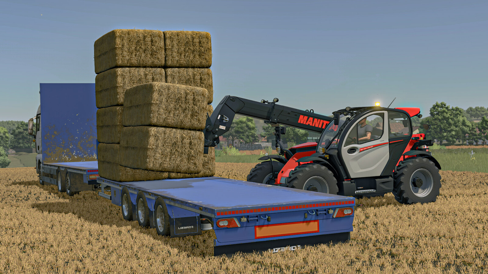 Lizard Straw Transport Trailer