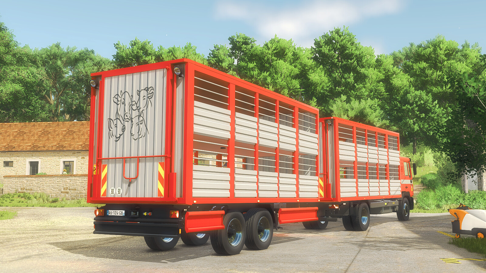 Livestock Transporter MAN 19.403