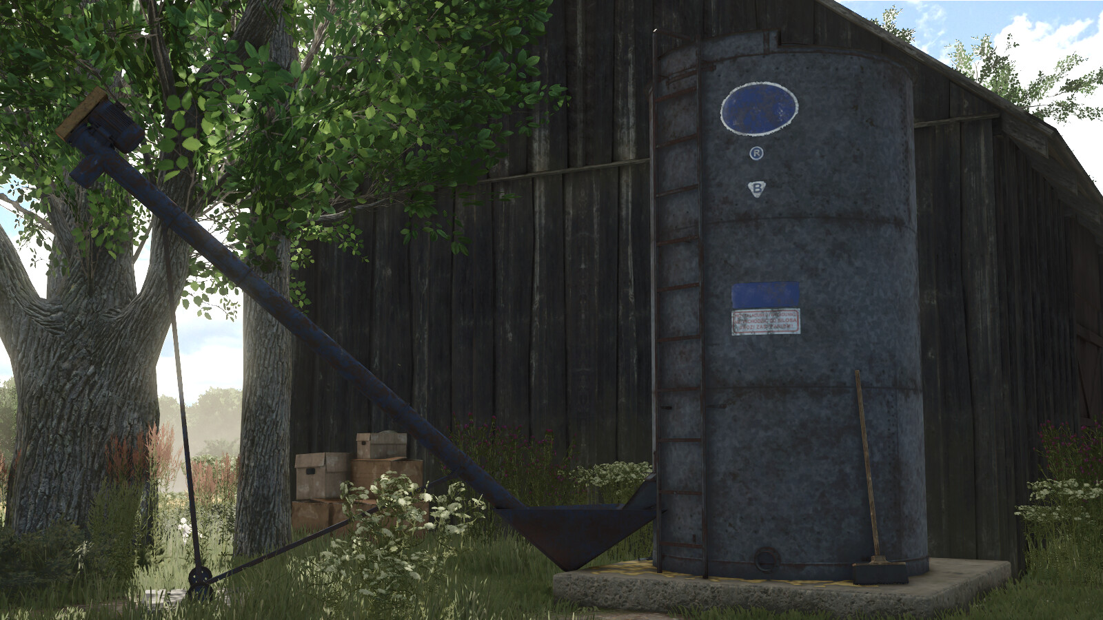 Old Grain Silo