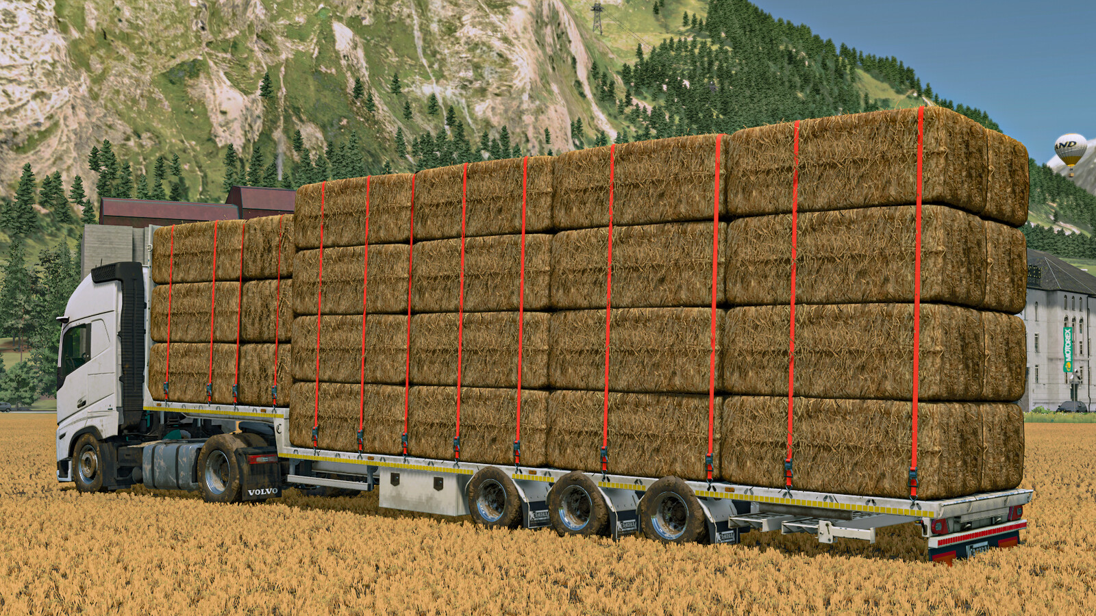 Camara Straw Bale Semitrailer