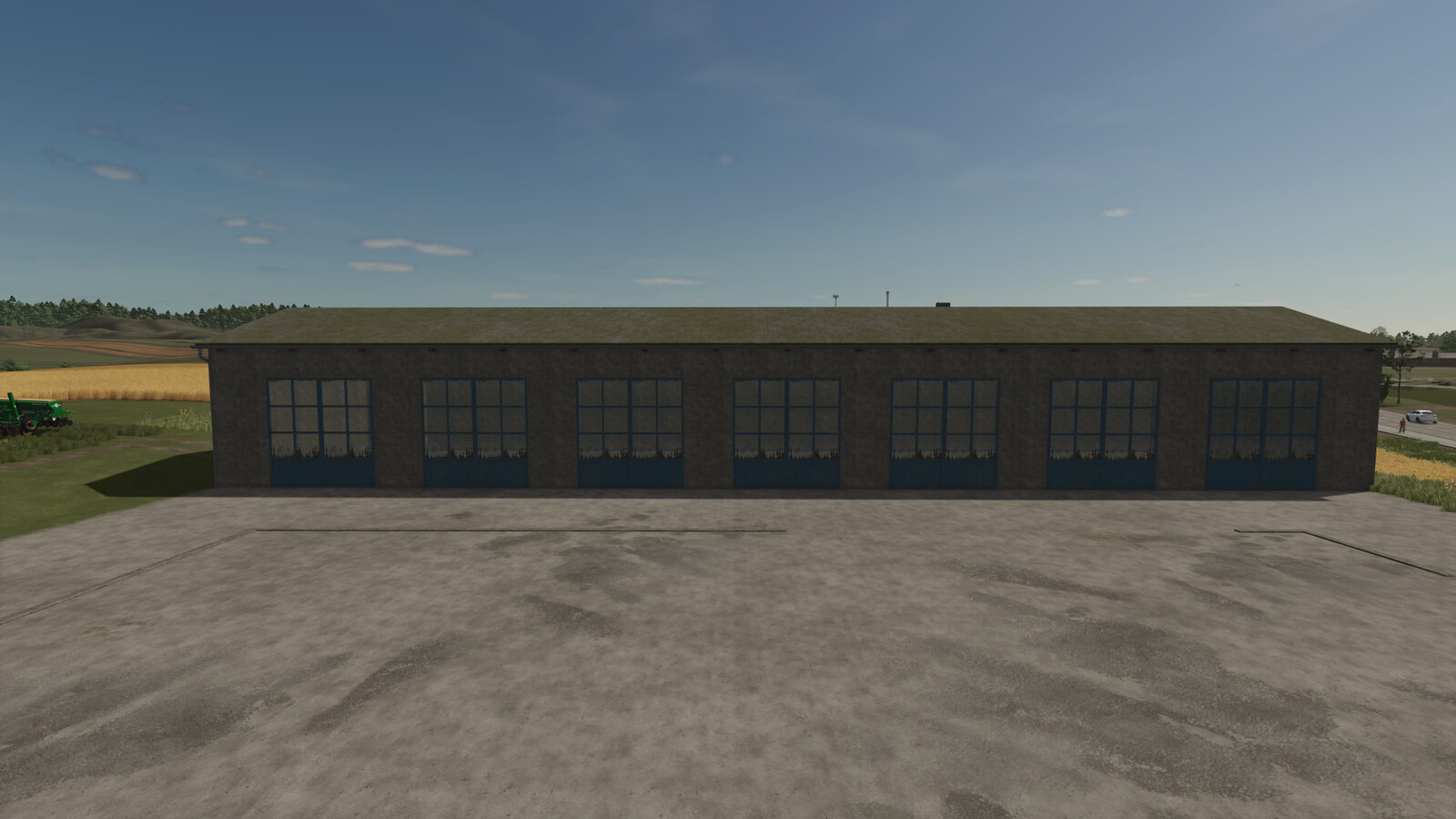 Concrete Garage