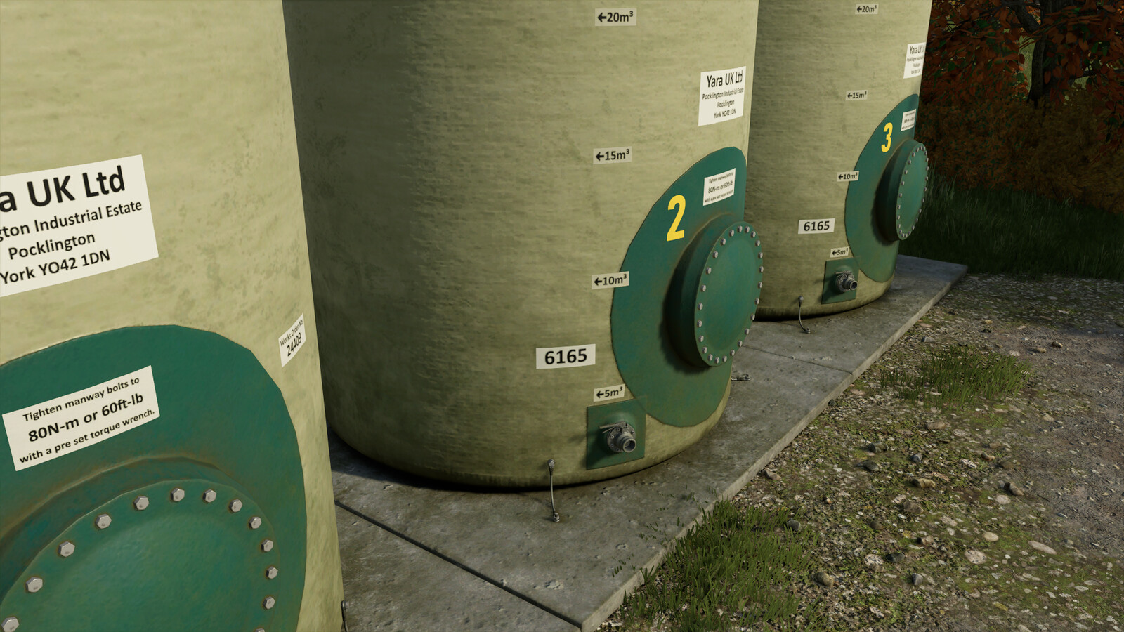 Yara Liquid Fertilizer Tank