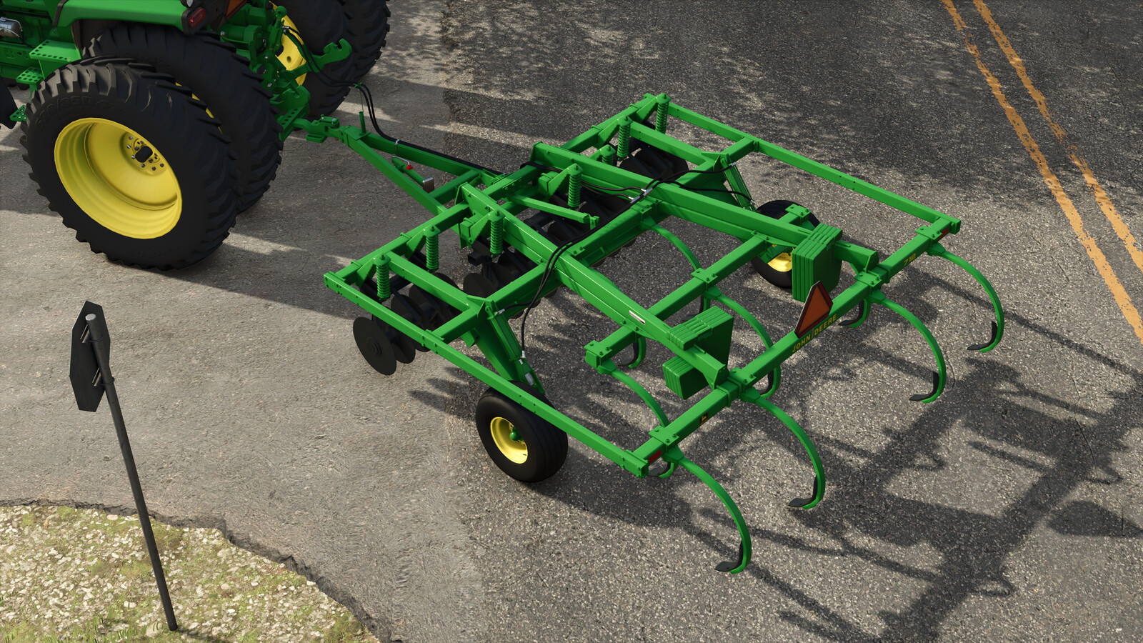 John Deere 712 Mulch Tiller