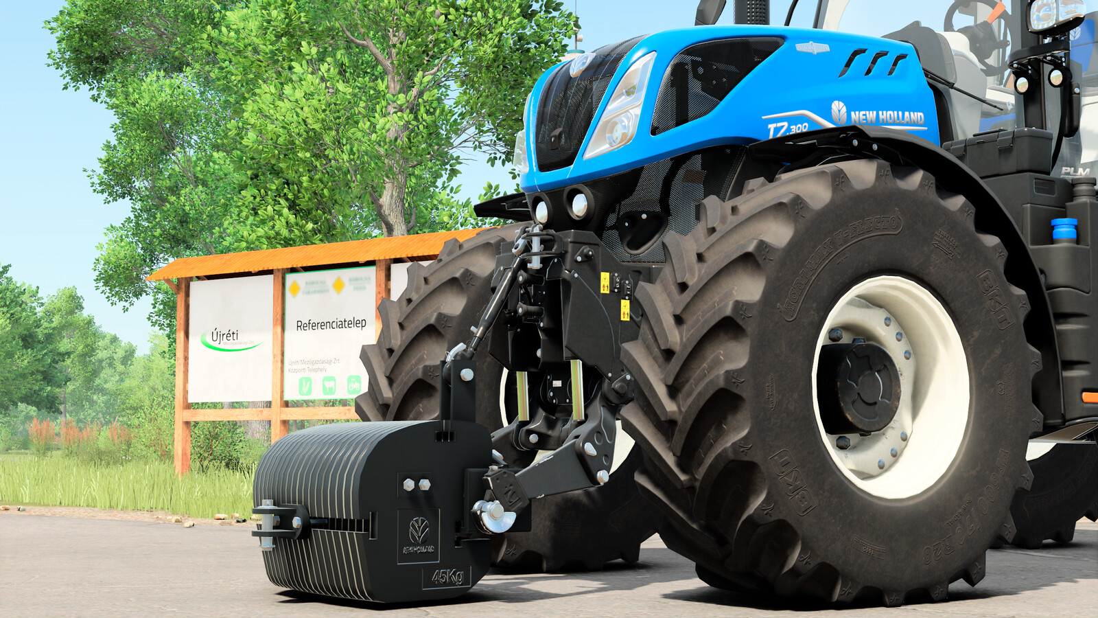 New Holland 850kg Weight