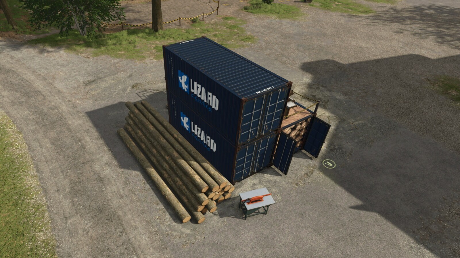 Lizard Wood Storage