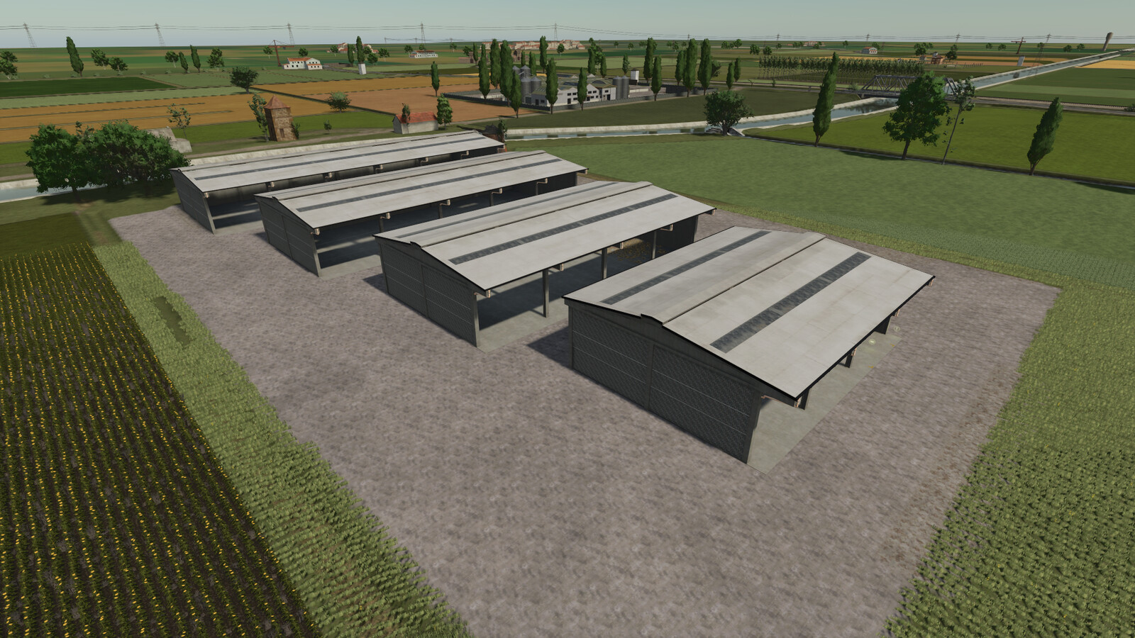 Italian-Style Prefabricated Sheds