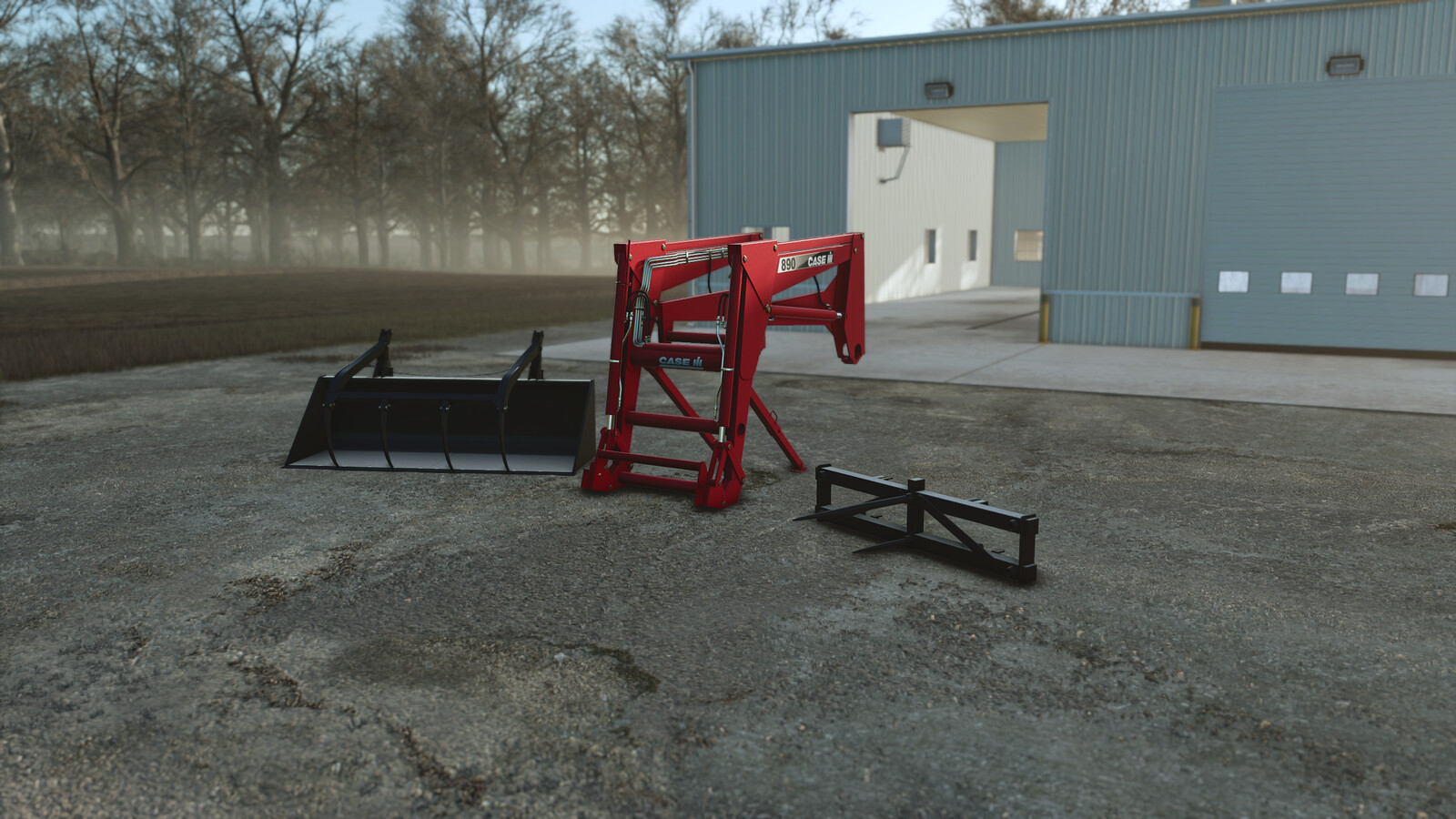 Case IH 890 Loader