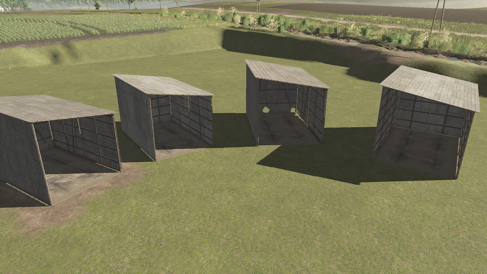 Pack Of Small Sheds