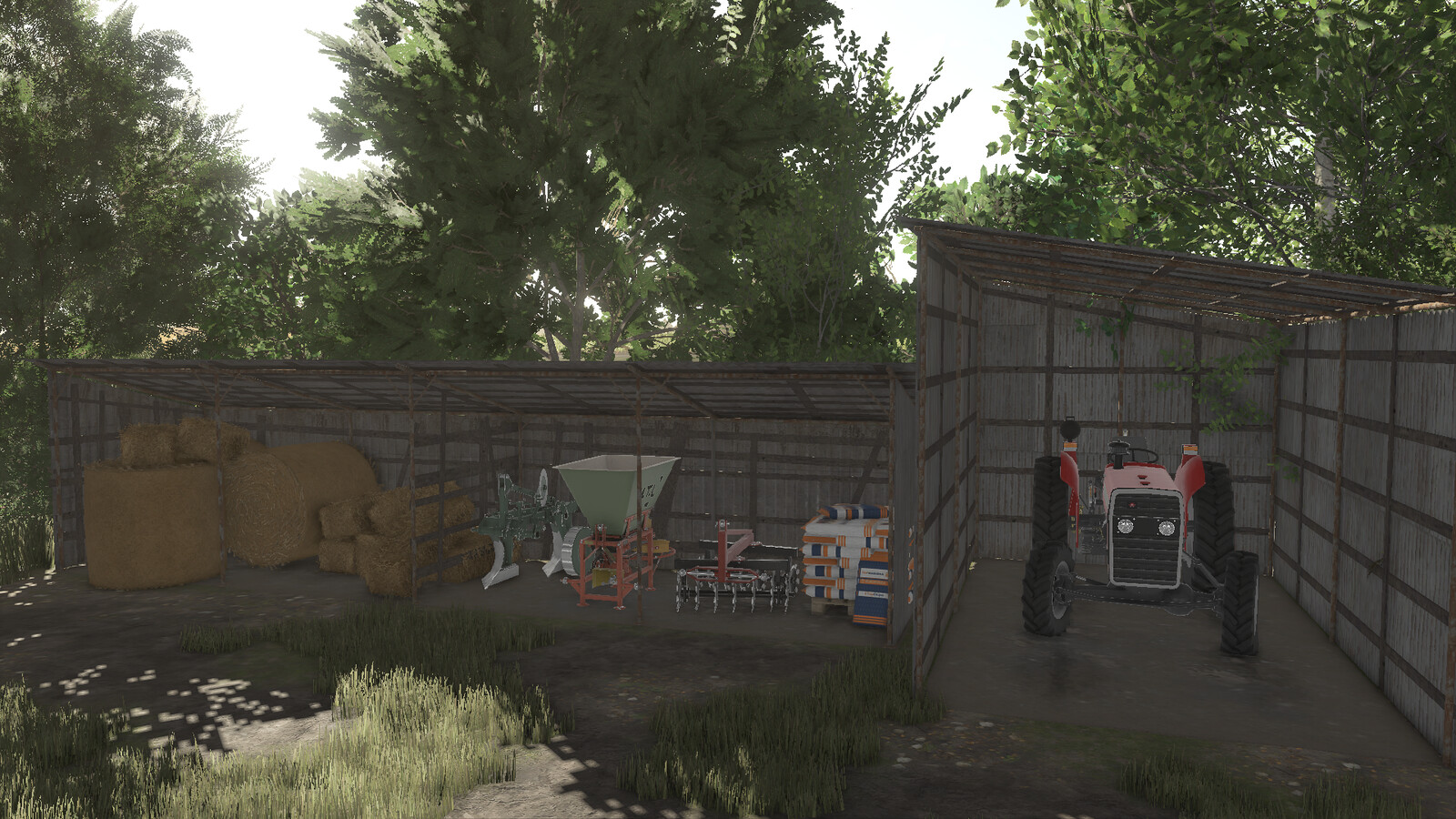 Pack Of Small Sheds