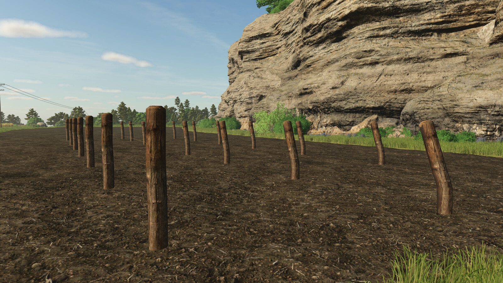Barbed Wire Fence