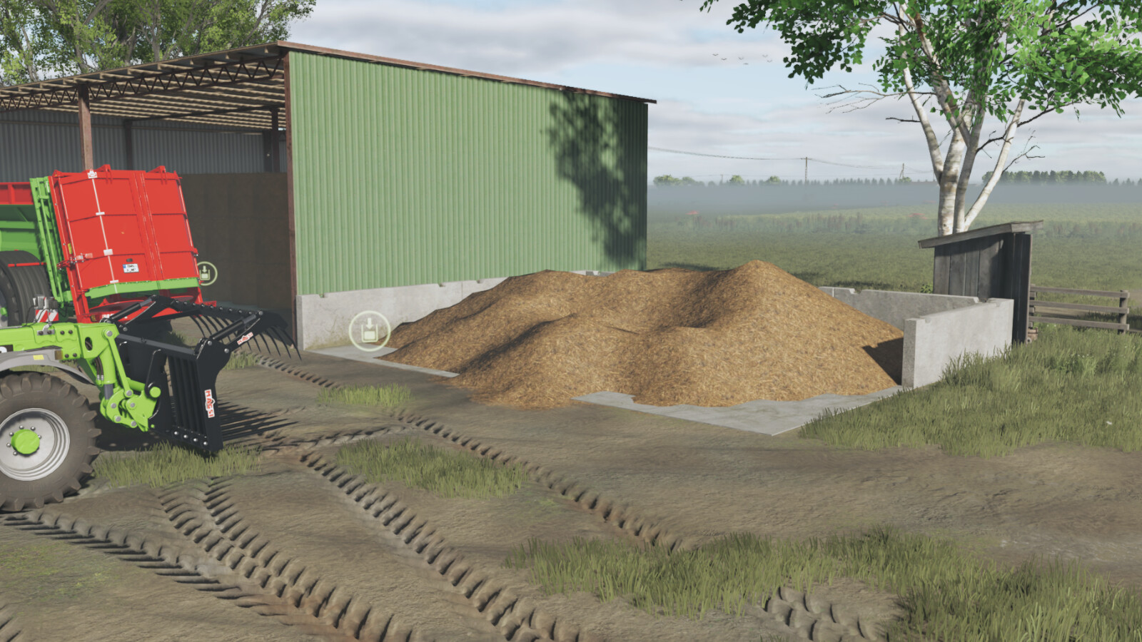 Pack Of Manure Heap