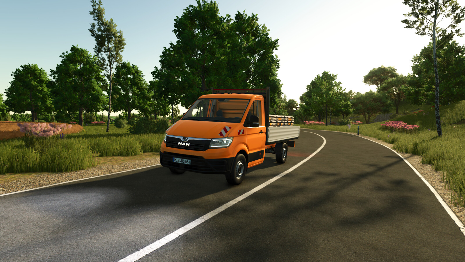 MAN TGE Flatbed