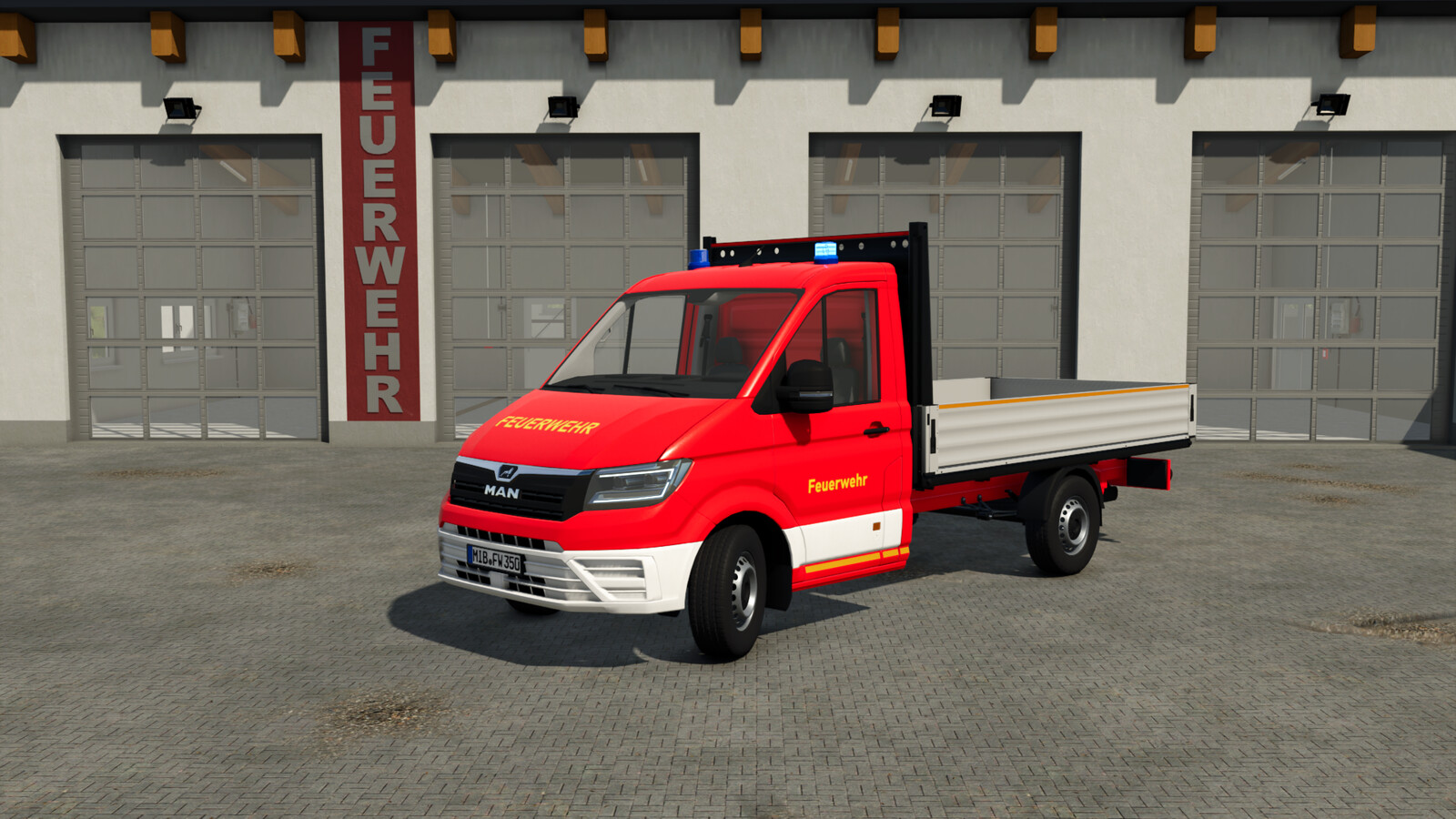MAN TGE Flatbed