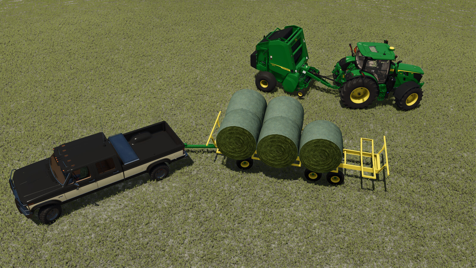John Deere 1275 Bale Wagons