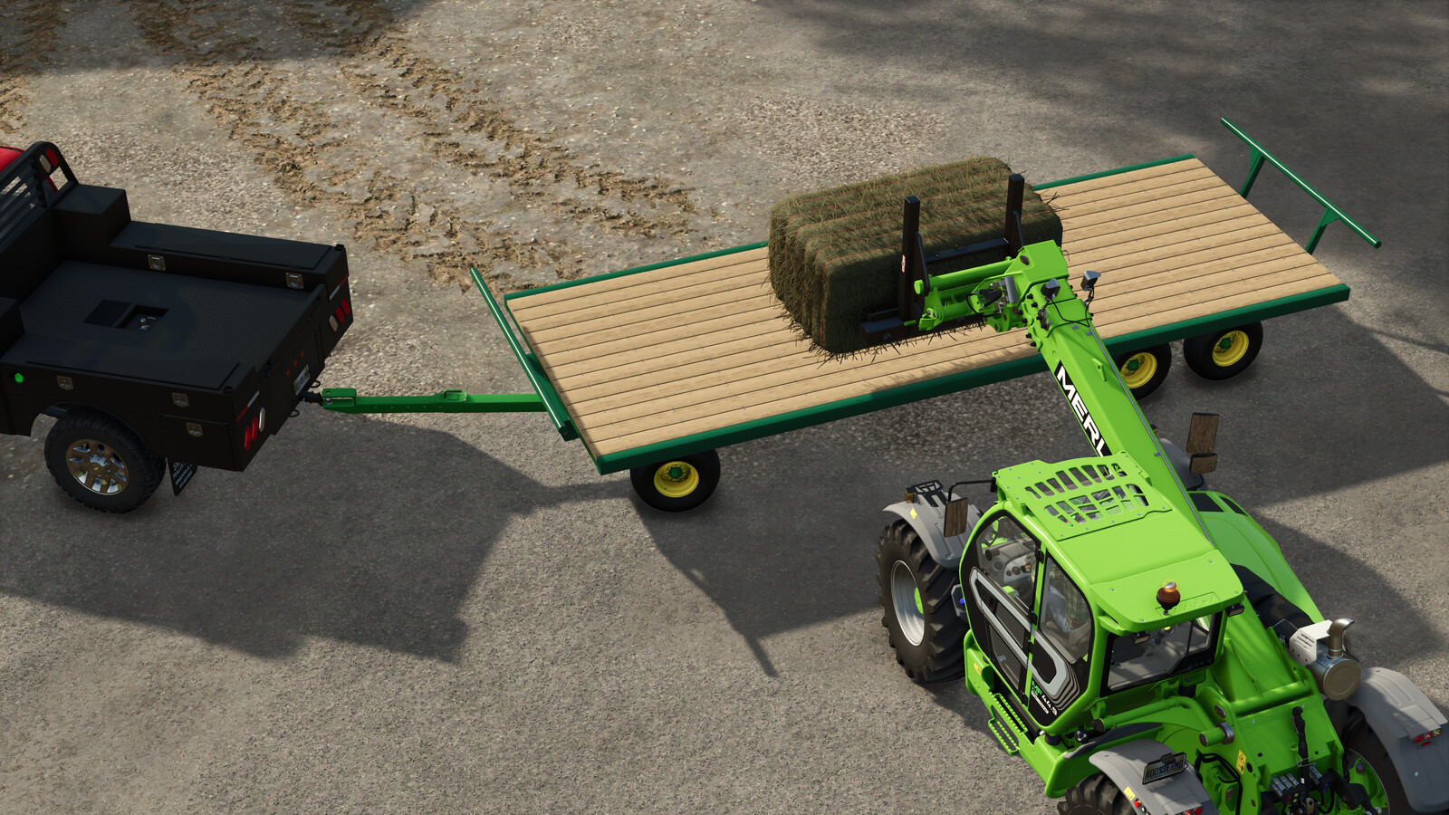 John Deere 1275 Bale Wagons