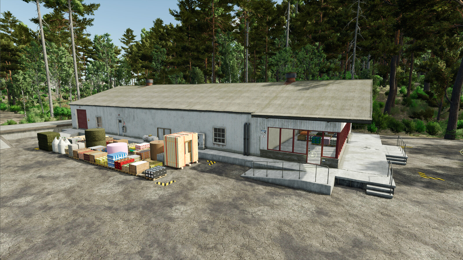 Bale And Pallet Warehouse