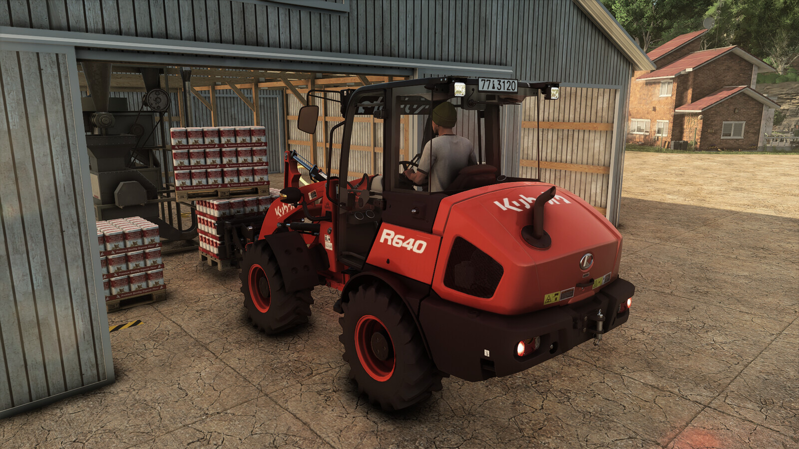 Pallet Fork With Tension Belts