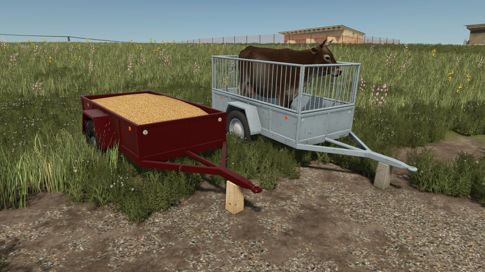 One Axle Trailer
