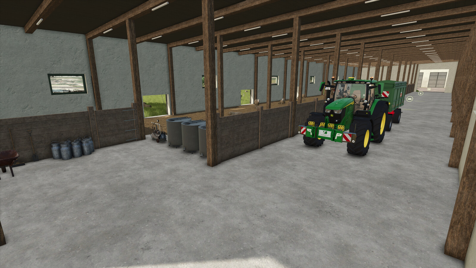 Sheep And Goat Barn Big